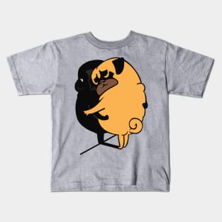 Hug Yourself Pug Kids T-Shirt